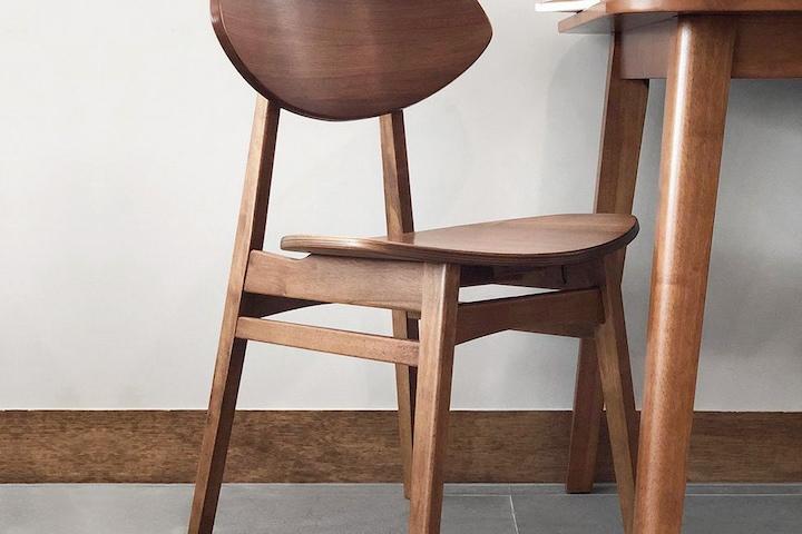 러스틱 식탁의자 원목 카페 인테리어 의자