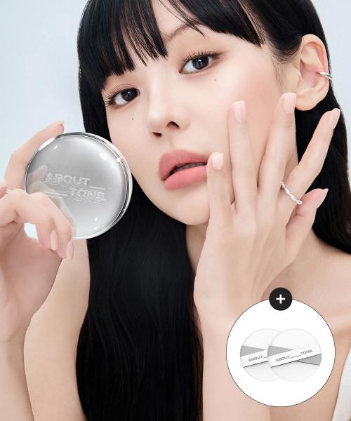 [NEW COLOR]스킨 레이어 핏 쿠션(8color)(+쿠션 퍼프2P 증정)