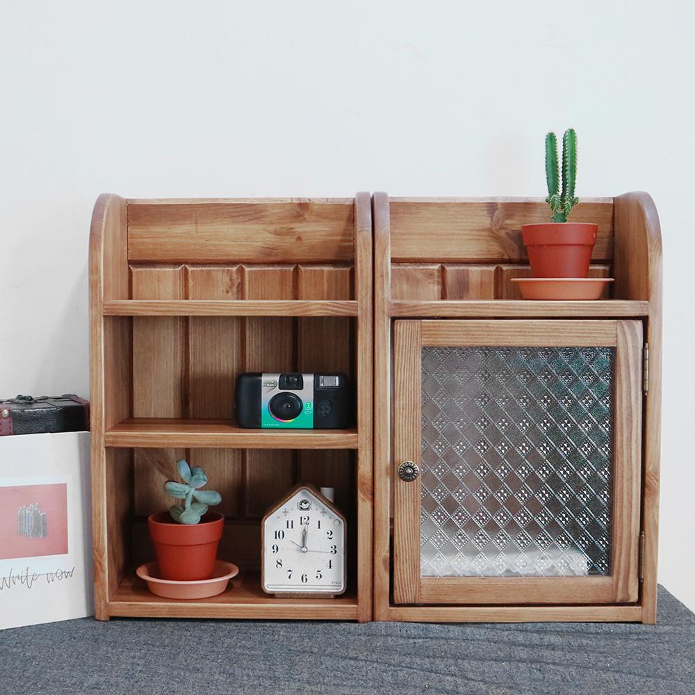 45팩토리 파보 [third stage & glass cabinet] 원목 3단장 & 유리수납장 빈티지,엔틱,레트로