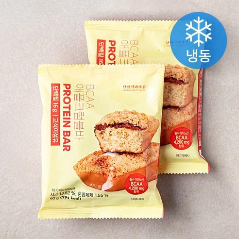 단백질과자점 BCAA 애플크럼블바 (냉동) - 양산빵 | 쿠팡
