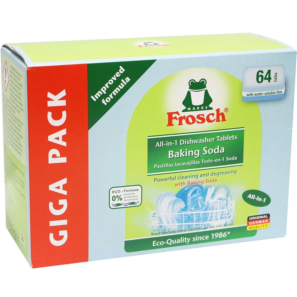 [무료배송] 프로쉬 식기세척기 세제 베이킹소다 타블렛 64개 독일 주방세제 식세기 코스트코