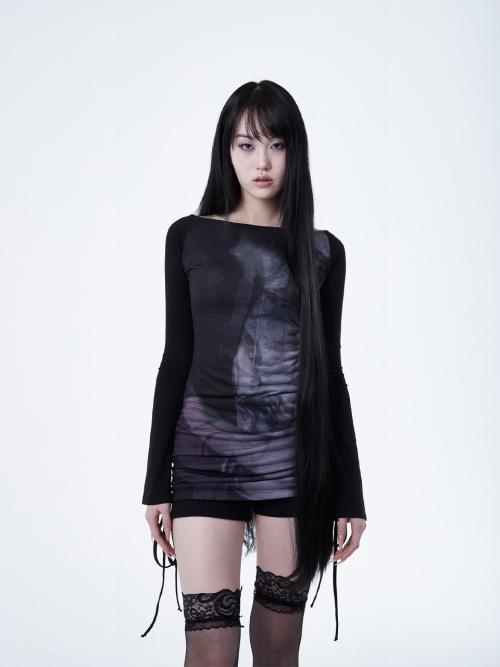 디티피 발렛 롱 슬리브 [퍼플]