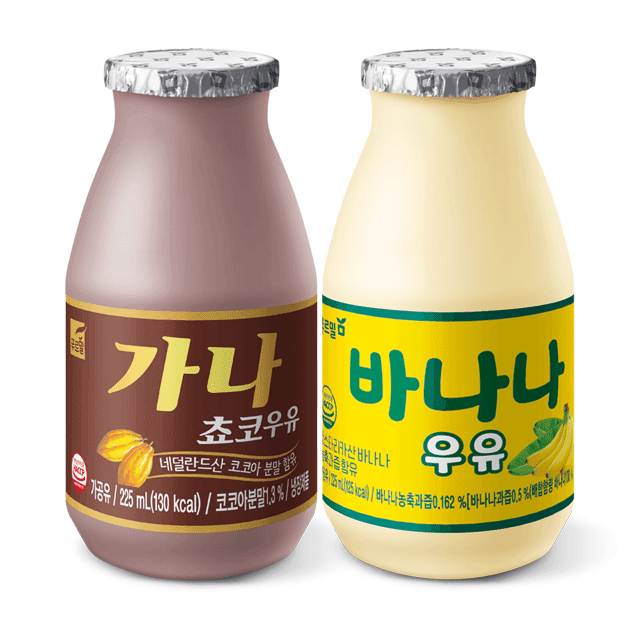 푸르밀 초코/바나나우유 225ml 24개입 1박스
