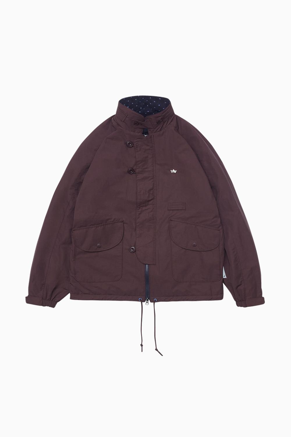 NTC X OHESHIO REVERSIBLE YACHT PARKA, PURPLE