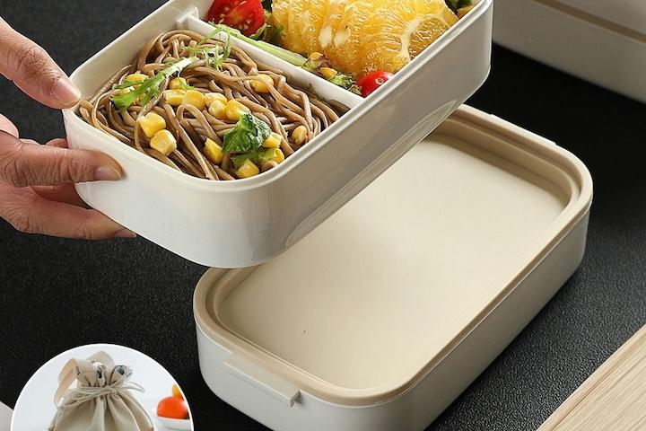 직장인 도시락통 예쁜 전자레인지 소풍 런치박스 주머니 증정