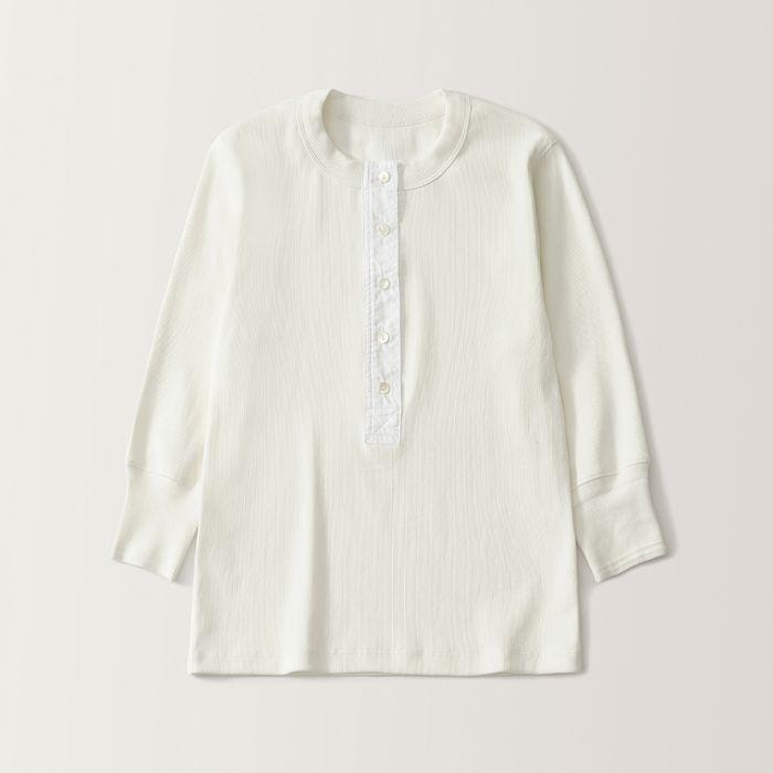 [예약주문 05/30 순차배송] Vintage button t-shirt (White)