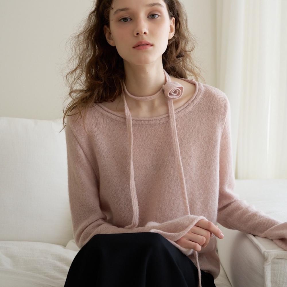 당일/ Founders 파운더스 로즈벨 니트 보트넥