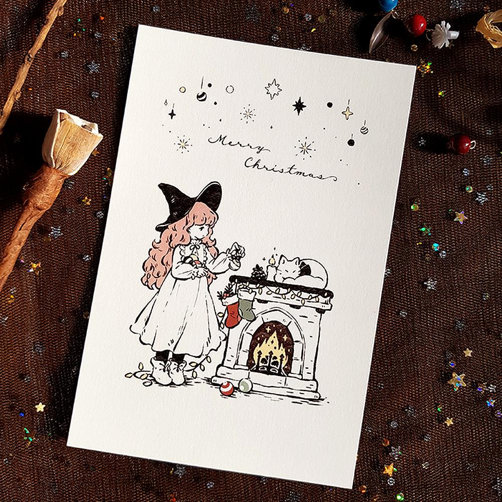 리틀캣스튜디오 크리스마스 엽서