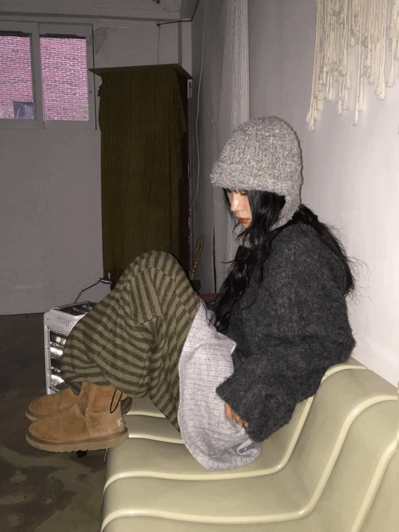 피즈 단가라 기모팬츠