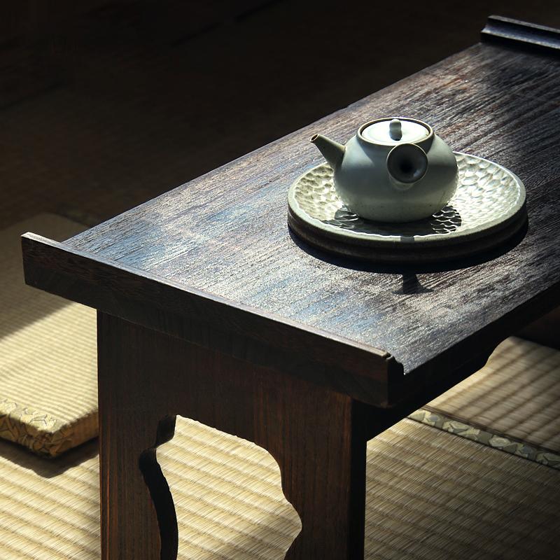 오동나무 전통 찻상 차탁 접이식 원목 일본식 다도상 교자상 소반 다과상 좌탁 나무상