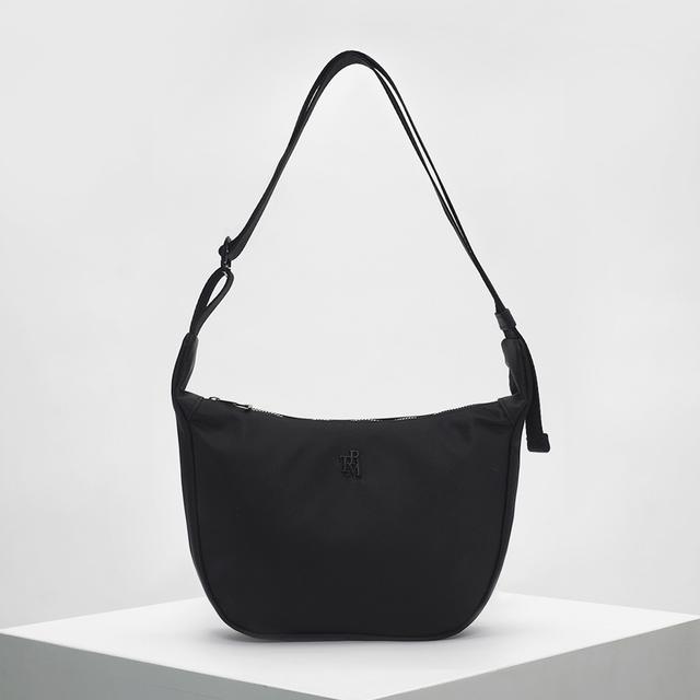 TRM Recycled Nylon Half Hobo Bag 3color