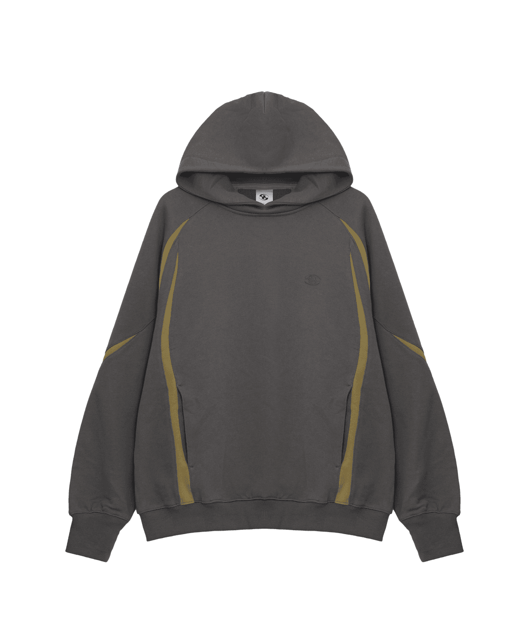 SLASH HOODIE [ASH BROWN]