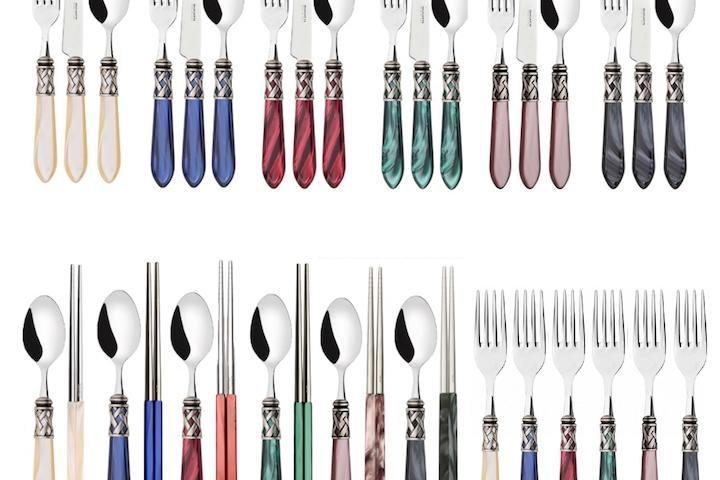 [해외] 까사부가티 알라딘 스푼/젓가락/포크/나이프 모음전