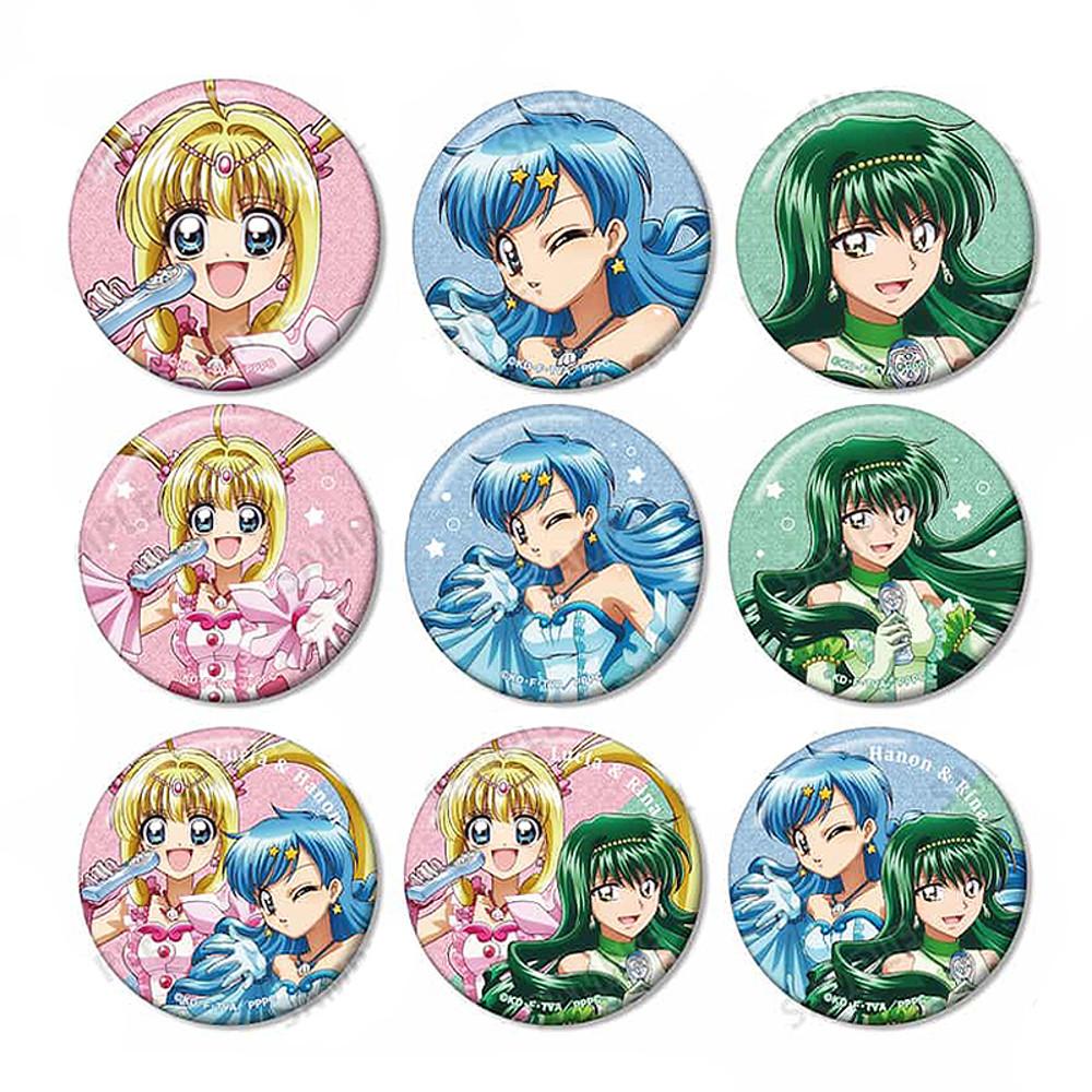 머메이드 멜로디 피치피치핏치 시크릿 캔뱃지 [선택가능]