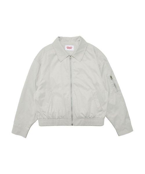 스티치카라집업점퍼 STITCH ZIP-UP JUMPER