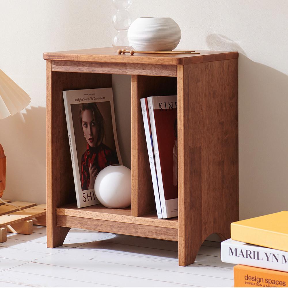베르데 침대 옆 선반 원목 미니 침대 협탁