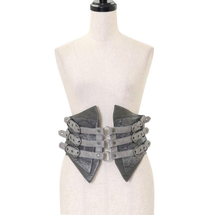 【USED】conte 3連レザーベルト