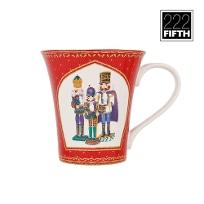 222fifth 크리스마스 로얄팰리스 머그 400ml 레드