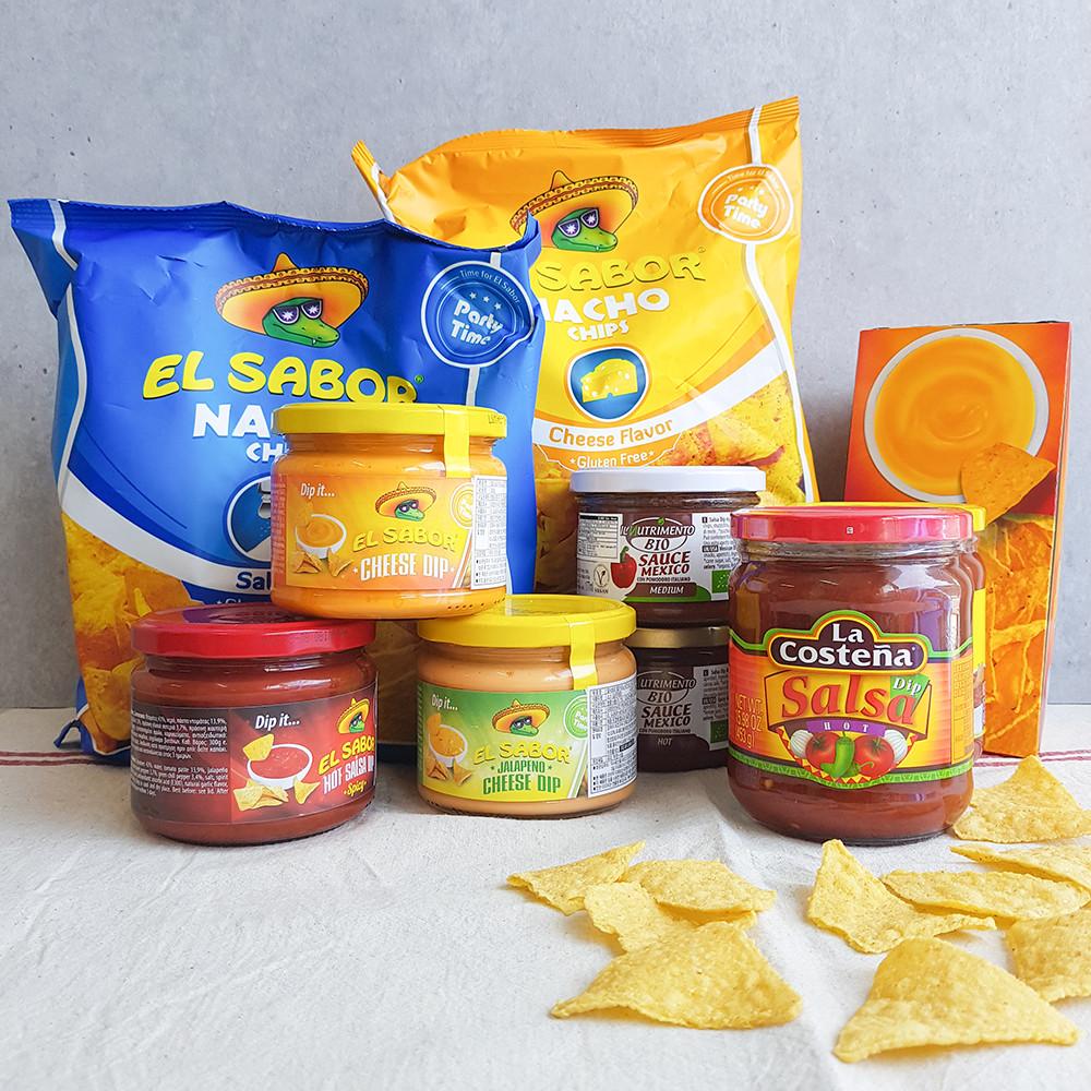 살사소스 15종 모음 / 라코스테냐 엘사보르 원티드 할라피뇨 치즈 핫 유기농 나초 칩