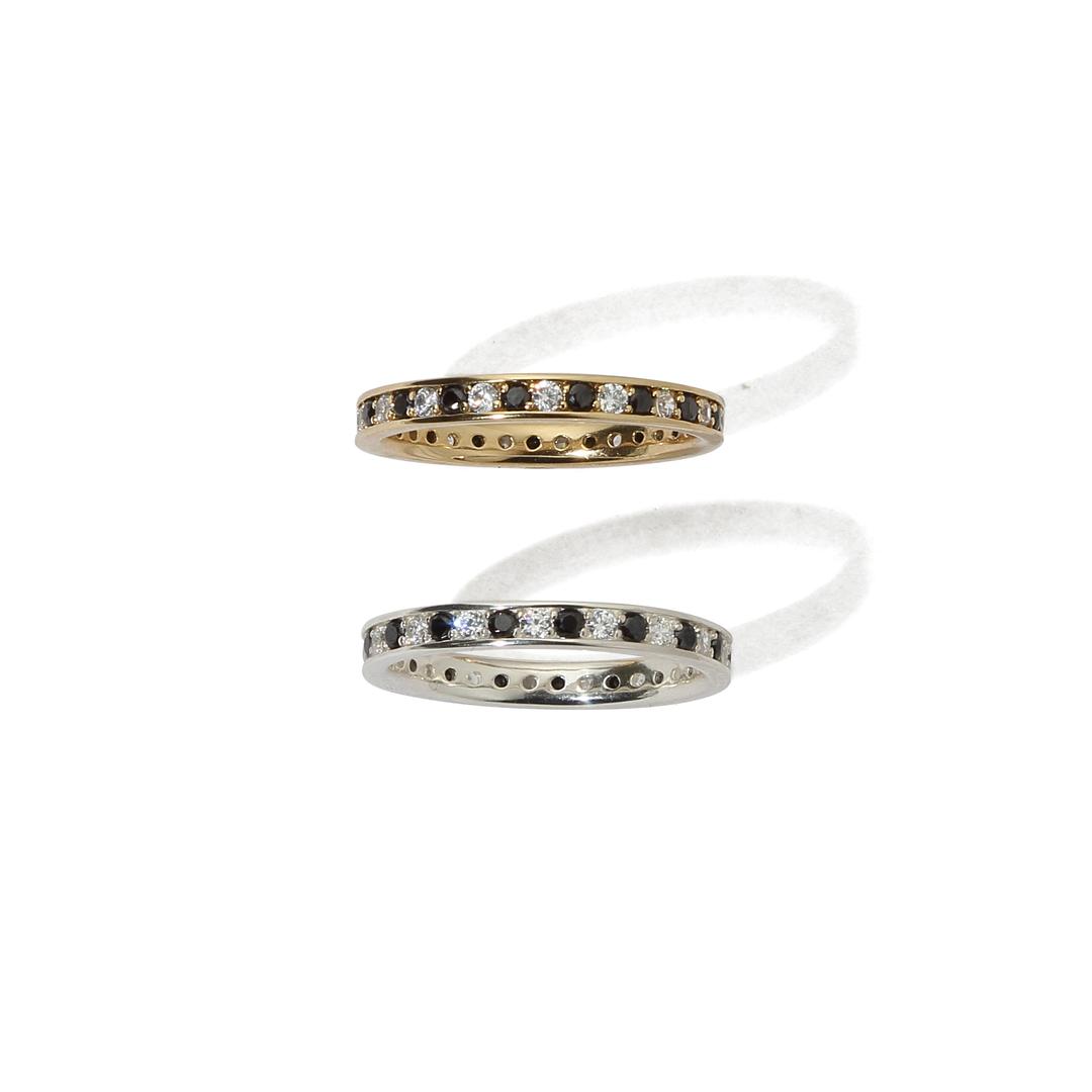 BIJOUX 001 RING (BLACK & WHITE)