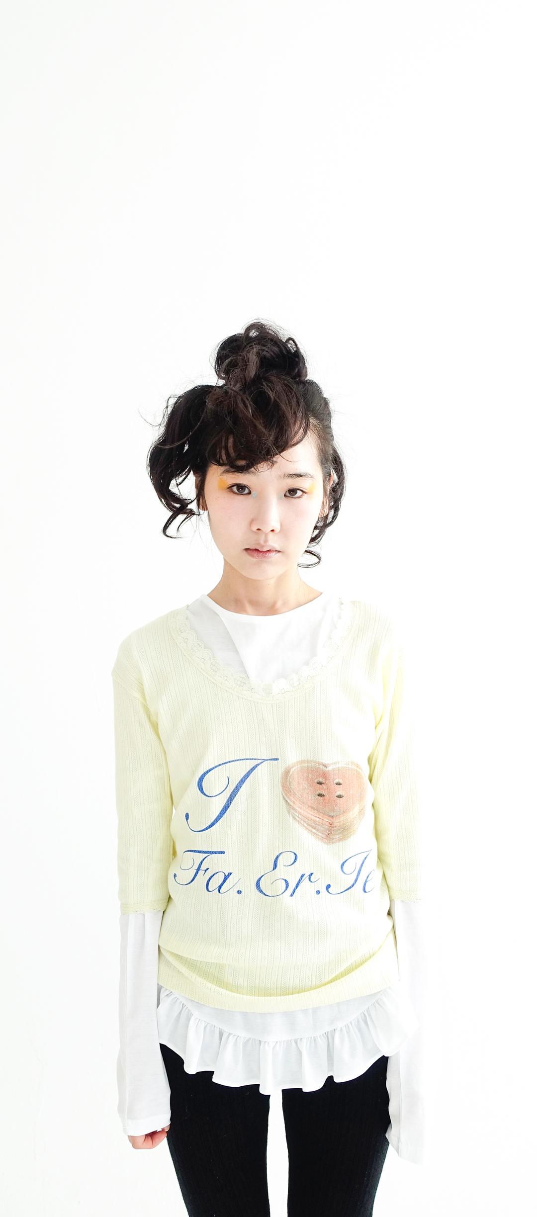 16차★[F.E.E.S] I ❦ fa.er.ie lace T-shirt (lemon)