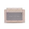 QUILTING ACCORDION WALLET IN BEIGE