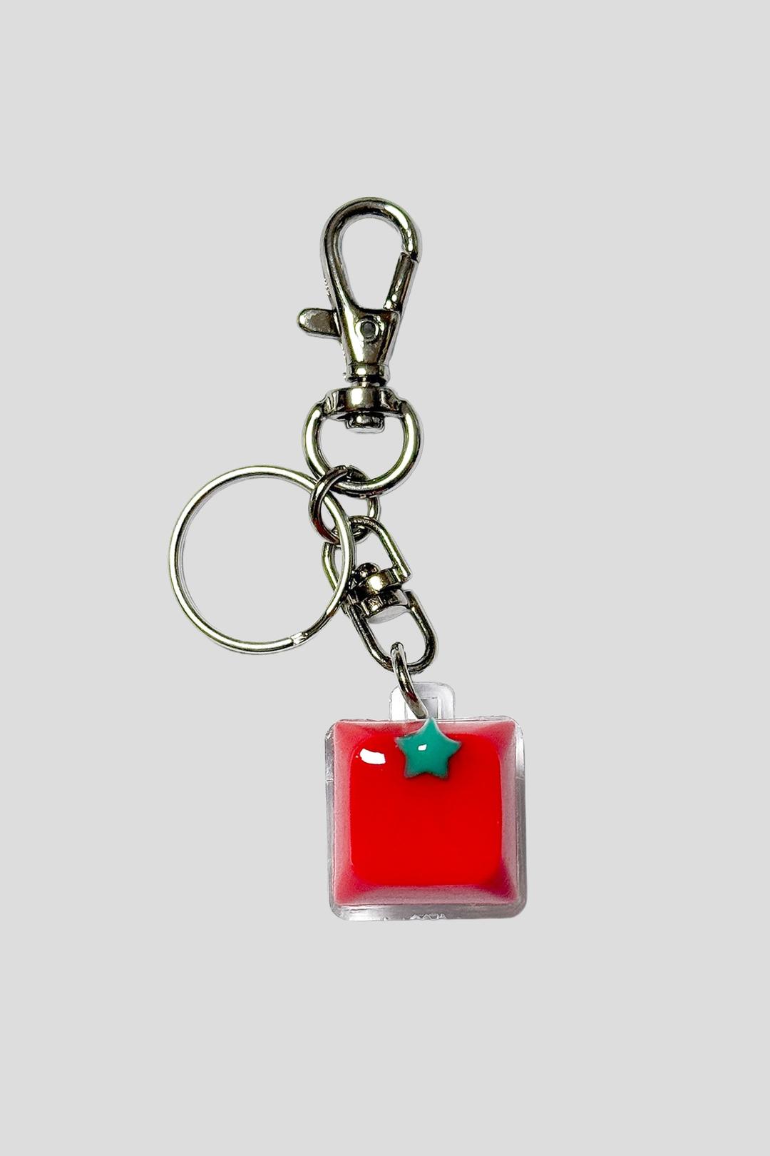 잘익은 토마토 키캡키링 Tomato keycap keyring