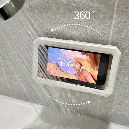 360도회전 방수 주방 욕실 화장실 핸드폰거치대 휴대폰거치대