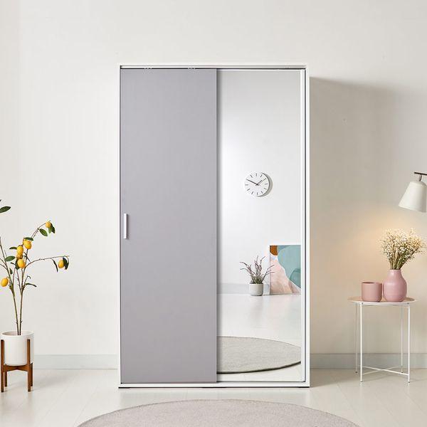 데이나 E0등급 1200 전신거울  슬라이딩옷장