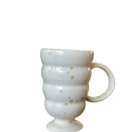 Brown dots Mojji cup M