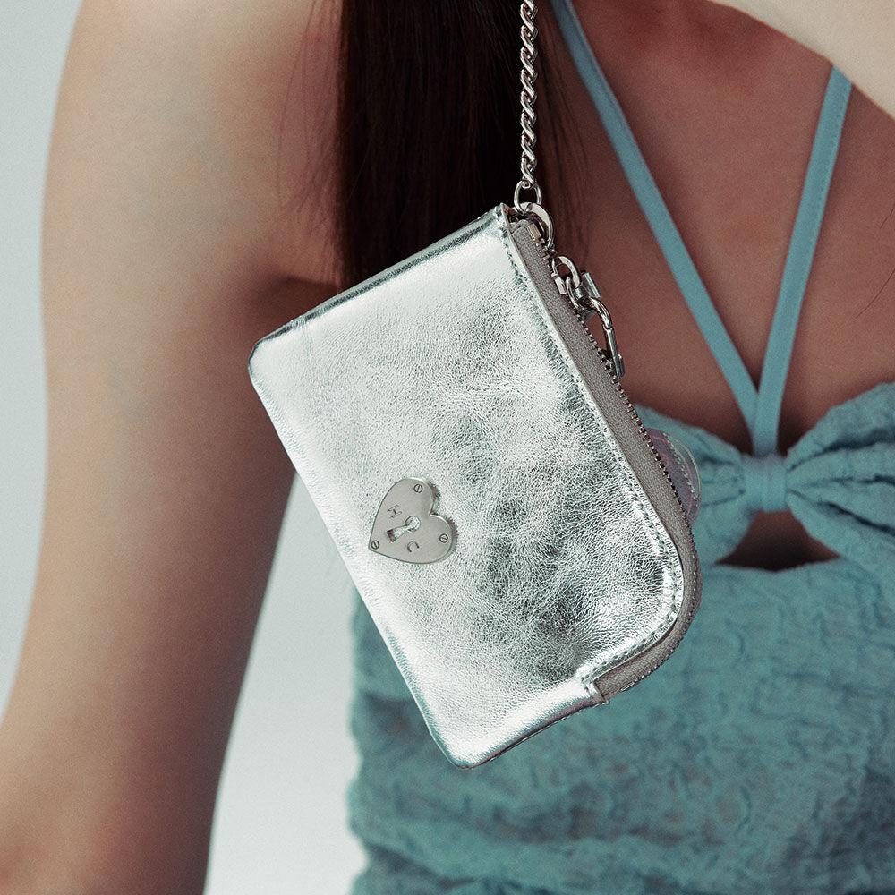 Love Lock Zipper Wallet_HC2335WL002M