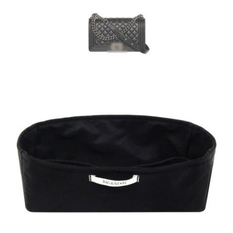 (Boy-25-NY) Premium Nylon Bag Organizer for CHA Boy Handbag Old Medium (25cm)