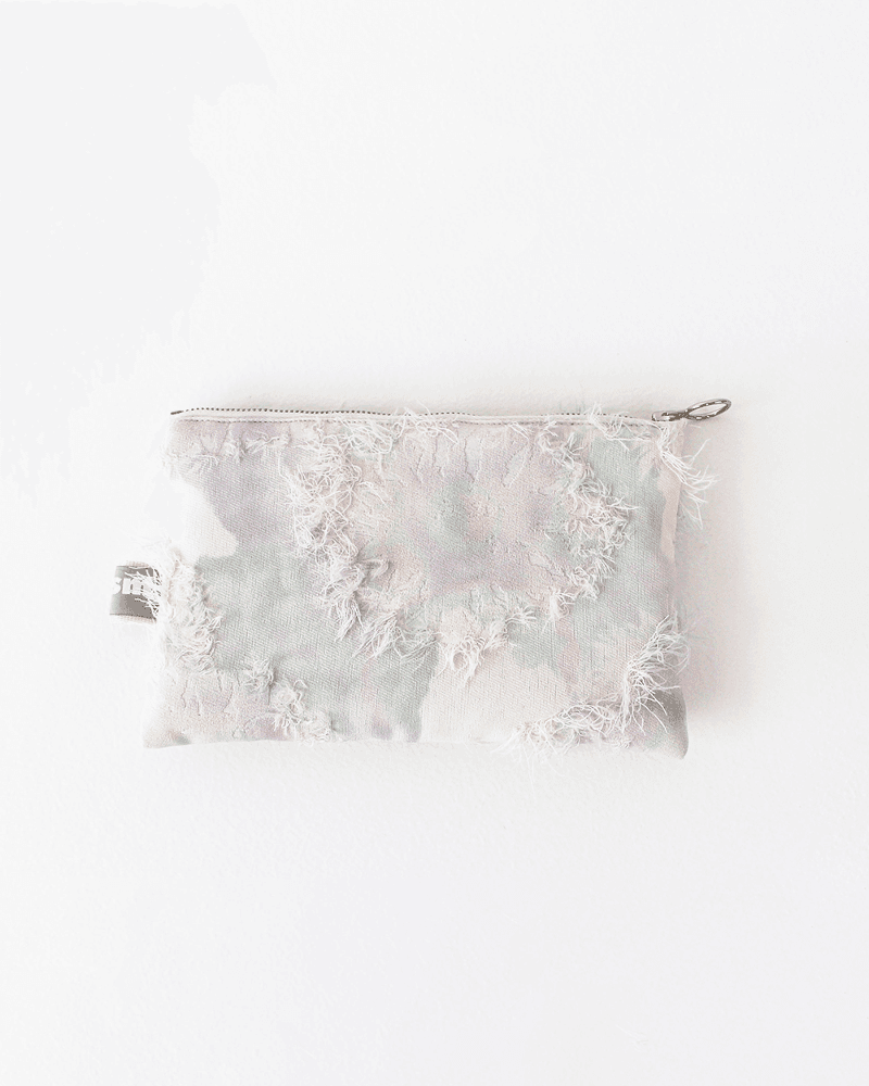 [번ː짐] Porcelain pouch 포슬린 파우치 - Purple Green