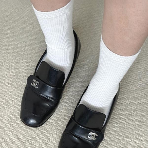 CHANEL Turn Lock Loafers