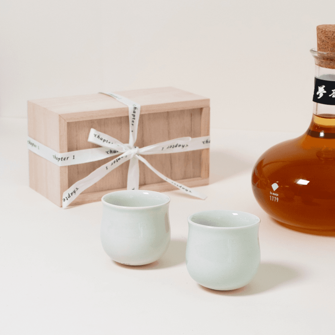 튤립 작은 잔 세트 (2PCS)