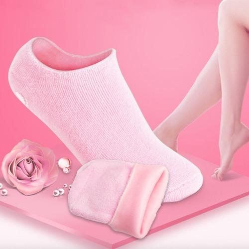 [3차 완판] 촉촉한 보습 젤 양말 2p(한 쌍)