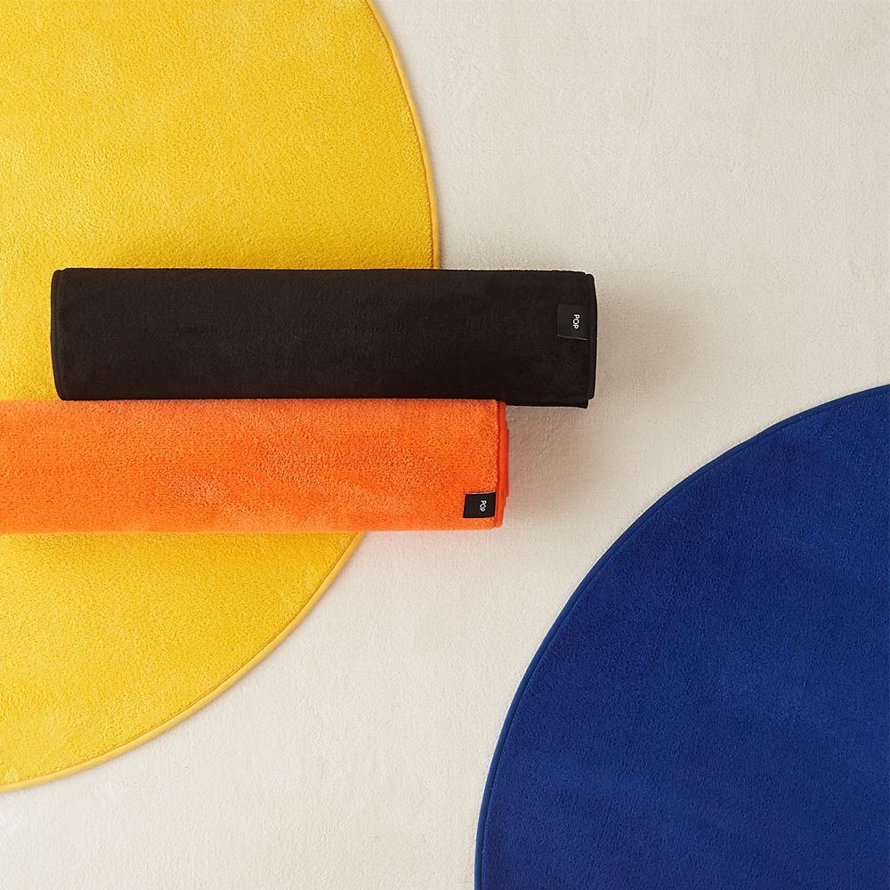 네온 팝 원형 러그 5colors