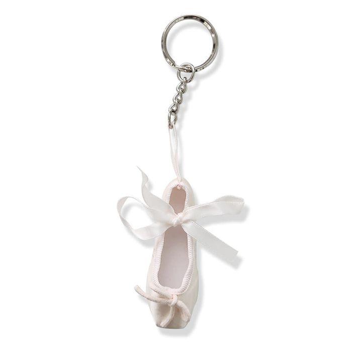 Ballet Shoe Keyring