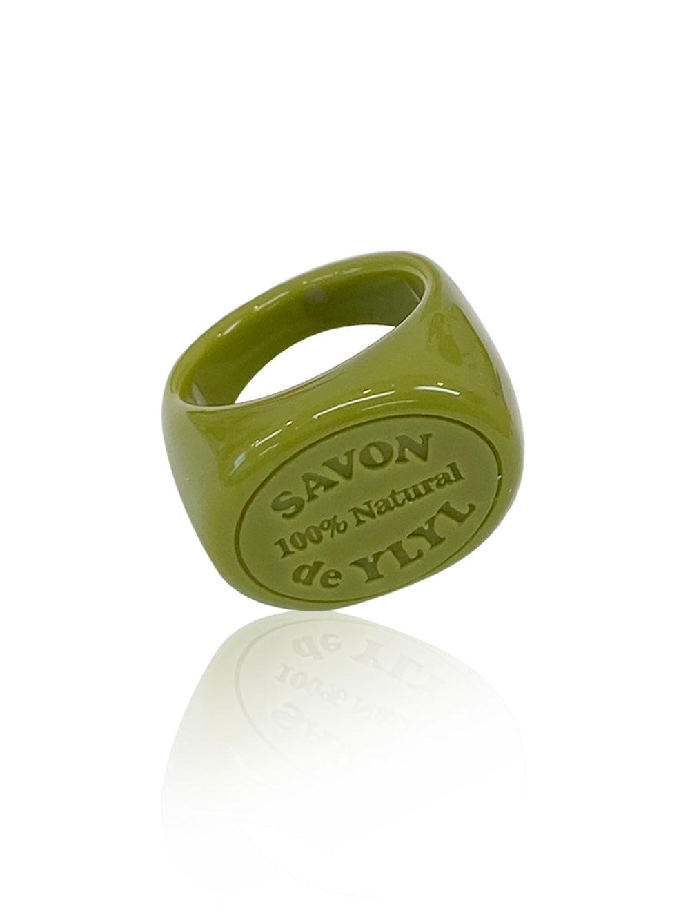 Mini soap 증정🧼 Savon ring, OLIVE