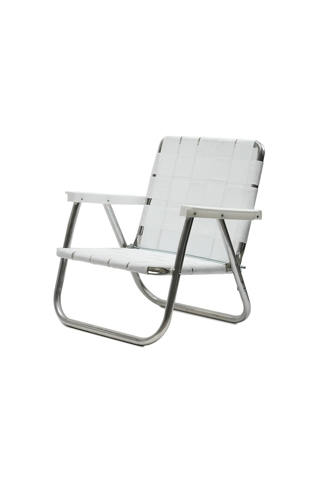 론체어 로우백 비치 화이트 BUW2525