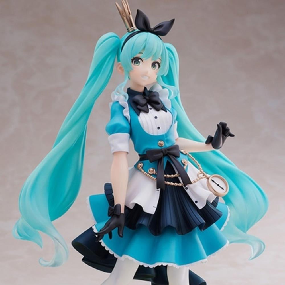 [입고완료]타이토 보컬로이드 하츠네 미쿠 amp 피규어 이상한 나라의 앨리스 ver 일본 내수용