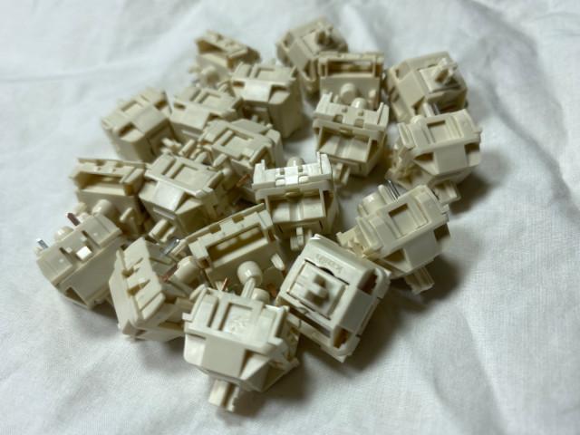 [10개] NovelKeys 크림스위치 / Cream Switches / POM 스위치