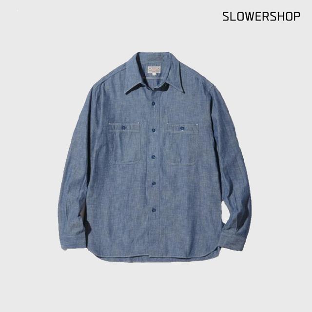 [버즈릭슨] 샴브레이 CHAMBRAY WORK SHIRTS BR25995 BR25996