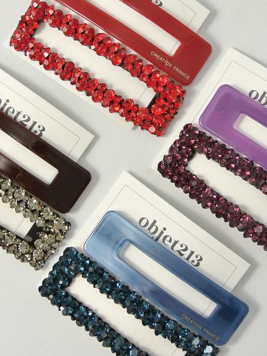 윈도우 헤어 클립 & 크리스탈 세트 Window Hair Clip & Crystal Hair Clip Set