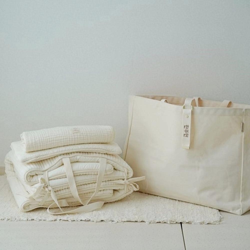 마리데 아기 어린이집 낮잠이불 패드 베개 세트 100수 양면 일체형