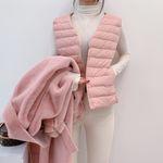 당일출고 [9color] 조끼 덕다운 오리털 U넥 V넥 변형 경량 패딩