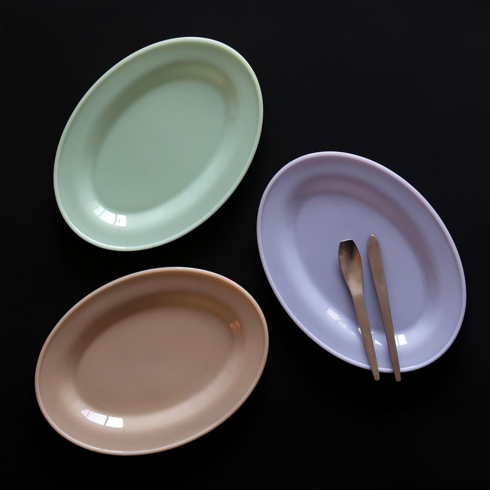 [언스] 베이직 밀크글라스 11.5인치 플래터 3종