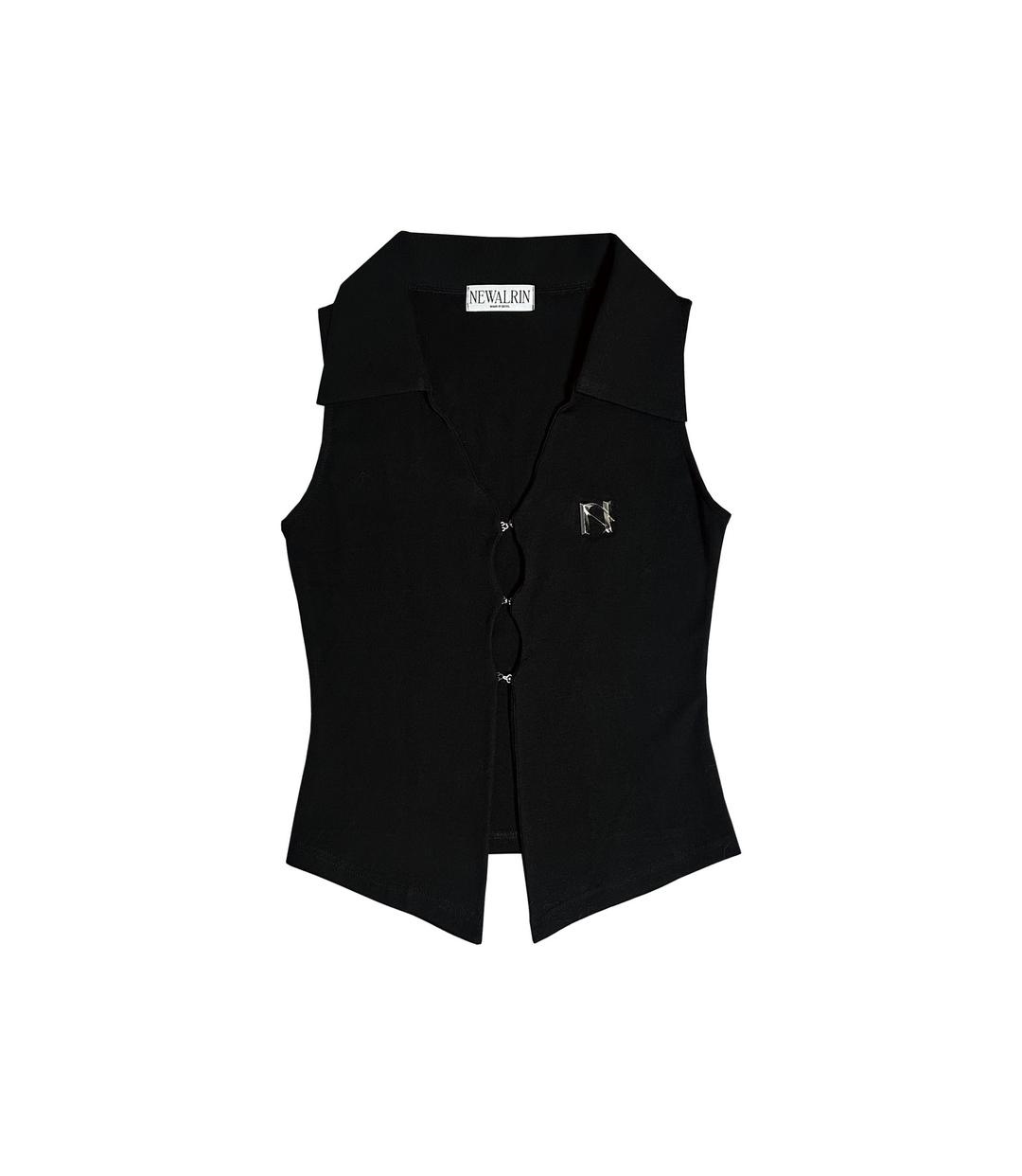 Newalrin Emblem sleeveless Shirt Top