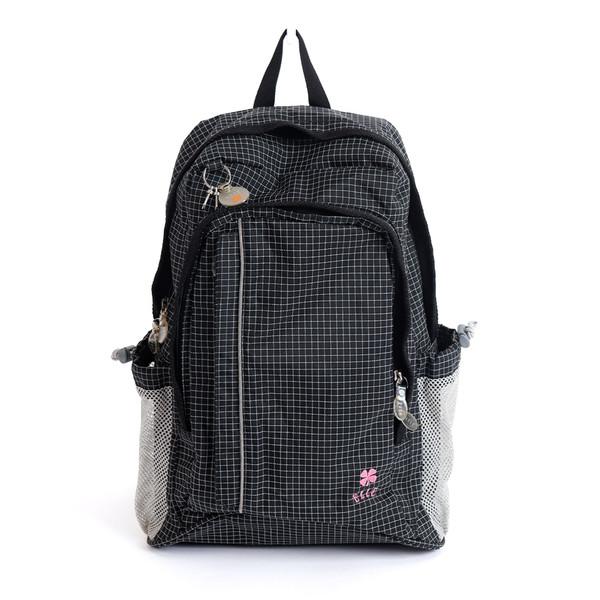 [ELLE] 그리드 패턴 데일리 백팩