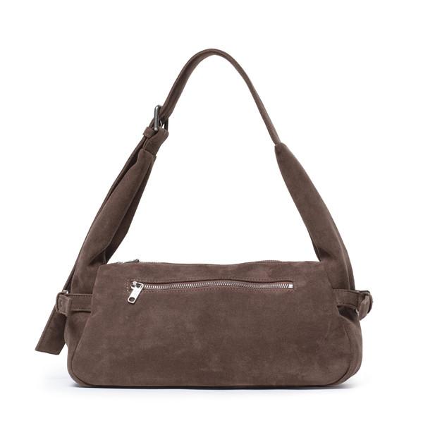 아타백 atta bag M suede khaki gray